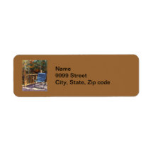 Camping Return Address Labels