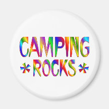 Camping Rocks Magnets