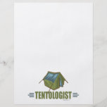 Camping, Tent Full Colour Flyer