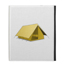 Camping Tent iPad Folio Covers