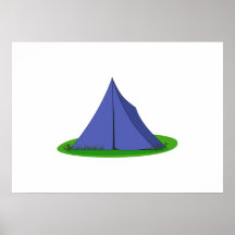 Camping Tent Posters