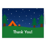 Camping Thank You Cards