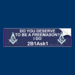 Can I Be? bumper stickers