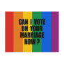 CAN I VOTE ON YOUR MARRIAGE? POSTCARDS
