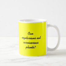 Can vegetarians eat carnivorous plants? mugs