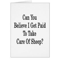 Can You Believe I Get Paid To Take Care Of Sheep