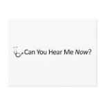 Can you hear me now postcards