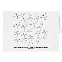 Can You Identify The 20 Amino Acids? (Chemistry)
