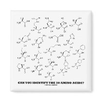 Can You Identify The 20 Amino Acids? (Chemistry)