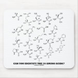 Can You Identify The 20 Amino Acids? (Chemistry) Mouse Pad