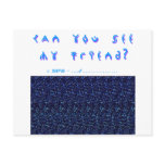 Can You See My Friend? 3D Fun! Postcards