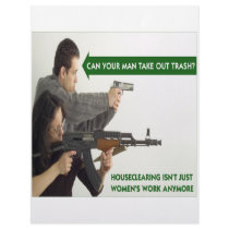 Can YOUR Man Take Out The Trash? Letterhead Template