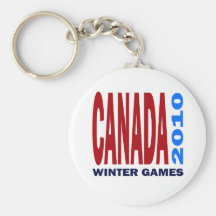 CANADA 2010 WINTER GAMES KEYCHAIN