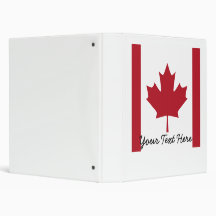 CANADA 3 RING BINDERS