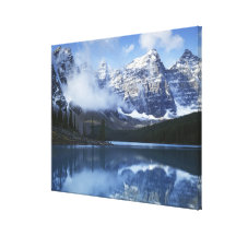 Canada, Alberta, Banff National Park, Lake Stretched Canvas Prints