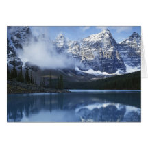 Canada, Alberta, Banff National Park, Lake Cards