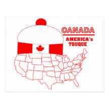 Canada -America's Cool Tuque Post Card