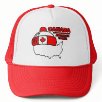 Canada - America's Tuque Trucker Hat