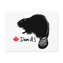 Canada Beaver 1 Postcard