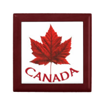 Canada Box Canada Souvenir Gift Jewelry Canada Box Keepsake Boxes