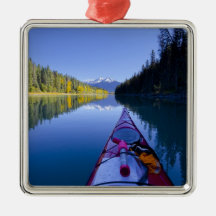 Canada, British Columbia, Bowron Lakes Christmas Ornaments
