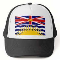 Canada British Columbia Flag Mesh Hat