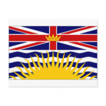 Canada British Columbia Flag Post Cards