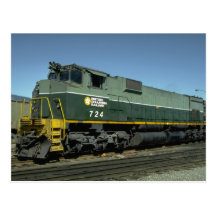 Canada, British Columbia, Ry MLW M630 Post Card