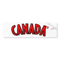 Canada Bumper Stickers
