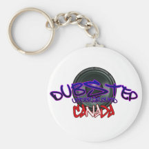 Canada Canadian DUBSTEP DnB reggae Electro Rave Keychain