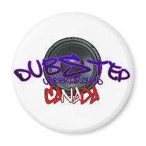 Canada Canadian DUBSTEP DnB reggae Electro Rave Refrigerator Magnets