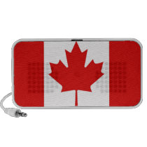 Canada Canadian Maple leaf flag Ipod Speakers