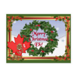 Canada Christmas Postcard