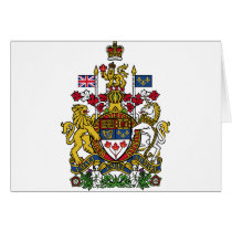 Canada Coat of arms CA Card