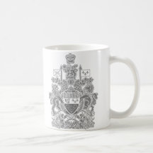 Canada Coat of Arms - Canada Crest Mugs
