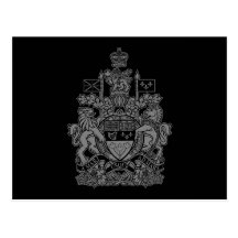 Canada Coat of Arms - Canada Crest Postcard