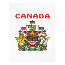 Canada Coat Of Arms Letterhead