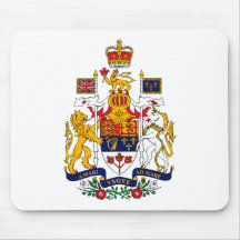 Canada Coat of Arms Mousepad