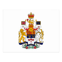 Canada Coat of Arms Postcard