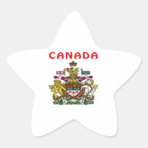 Canada Coat Of Arms Stickers