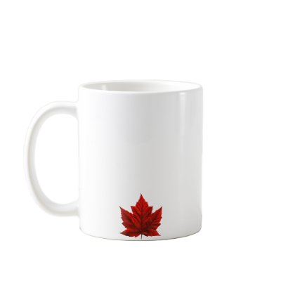 Canada Cups & Mugs Canada Maple Leaf Souvenir Cup by artist_kim_hunter