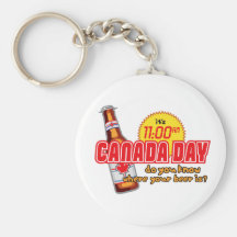 Canada Day 11 Keychain