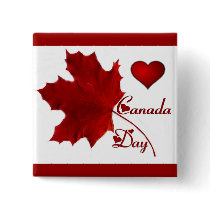 Canada Day Button