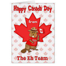 Canada Day Eh Team Cards