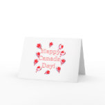 Canada Day Maple Leaf Balloons cards