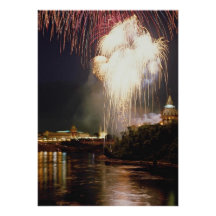 Canada Day on the Ottawa River, Ontario, Canada Custom Invitation