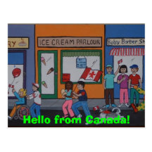 Canada Day Postcard