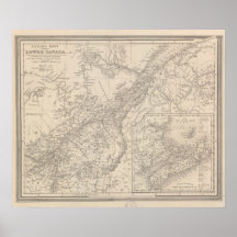 Canada East Lower Print