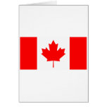 Canada-flag-A4 Greeting Cards