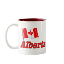 Canada Flag - Alberta Coffee Mugs
